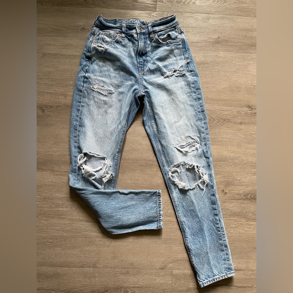 3 for $20 American Eagle distressed jeans